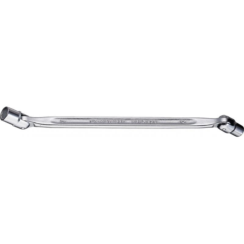 Stahlwille 43413638 29a Double ended flexi-joint Spanner, 5/8" x 11/16"