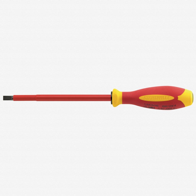 Stahlwille 46603080 4660 VDE DRALL+ 8 mm Slotted Screwdriver