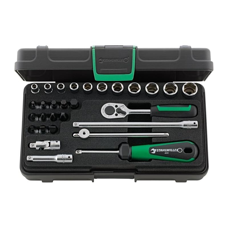Stahlwille 96011136 Socket set 1/4"