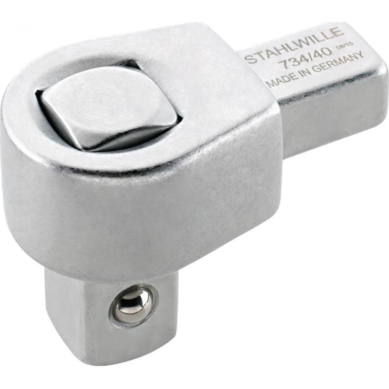 Stahlwille 58240004 734 1/4" Square drive insert tool, 9x12 mm