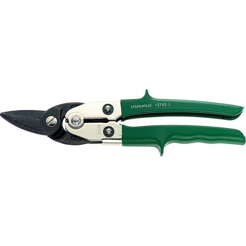 Stahlwille 75240002 12753 Tin snips, Shape R. Straight