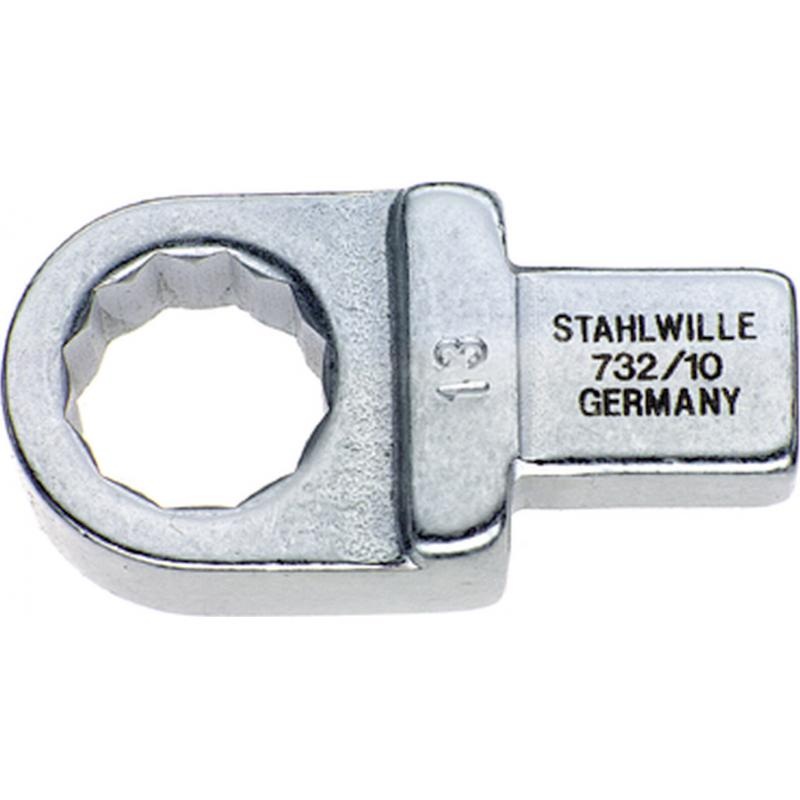 Stahlwille 58221013 732/10 Ring insert tool 13 mm, 9x12 mm