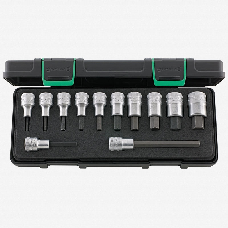 Stahlwille 96031503 54/12 1/2" Drive Hex Socket Set 4-19mm