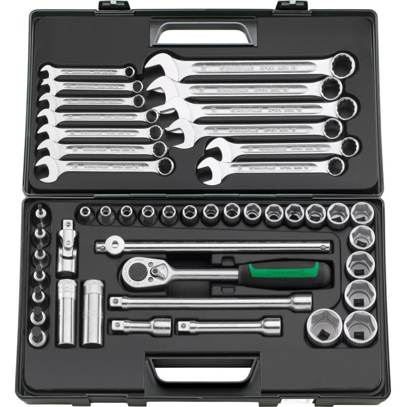 Stahlwille 96032301 876 1/2" Hex Metric Socket and Wrench Set