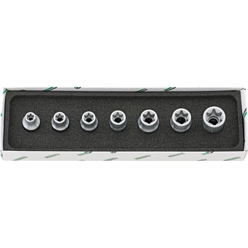 Stahlwille 96032703 50TX/7 1/2" External TORX Socket Set, 7-pcs