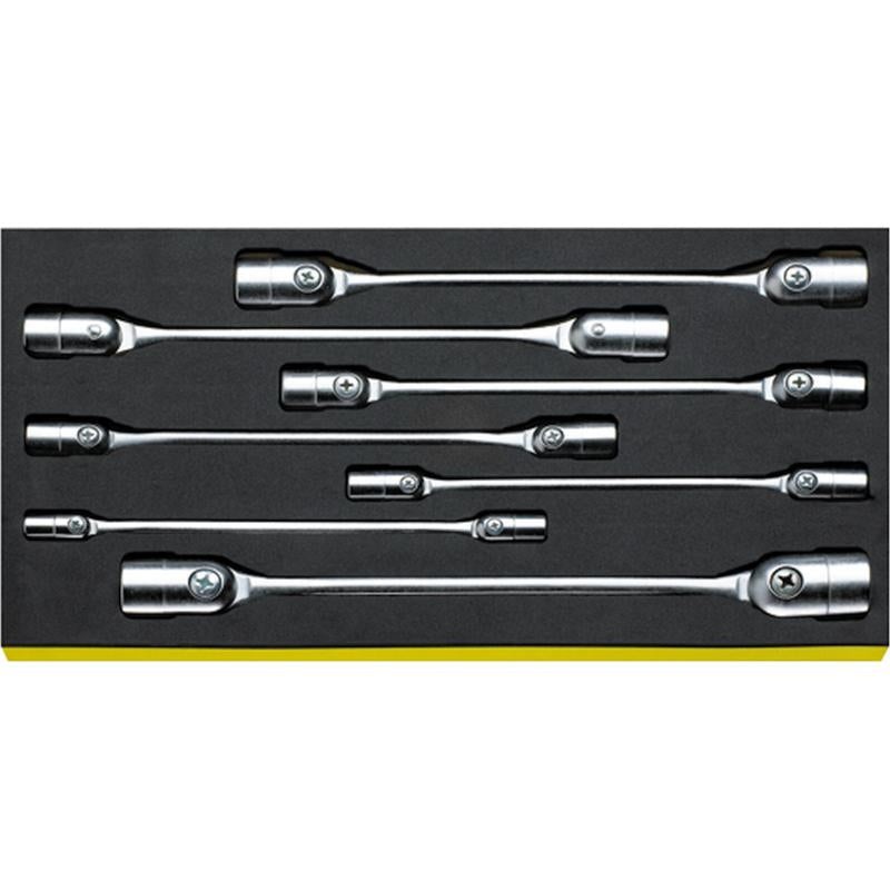 Stahlwille 96830195 TCS 29/7, Flexi-joint Spanner 7 pcs