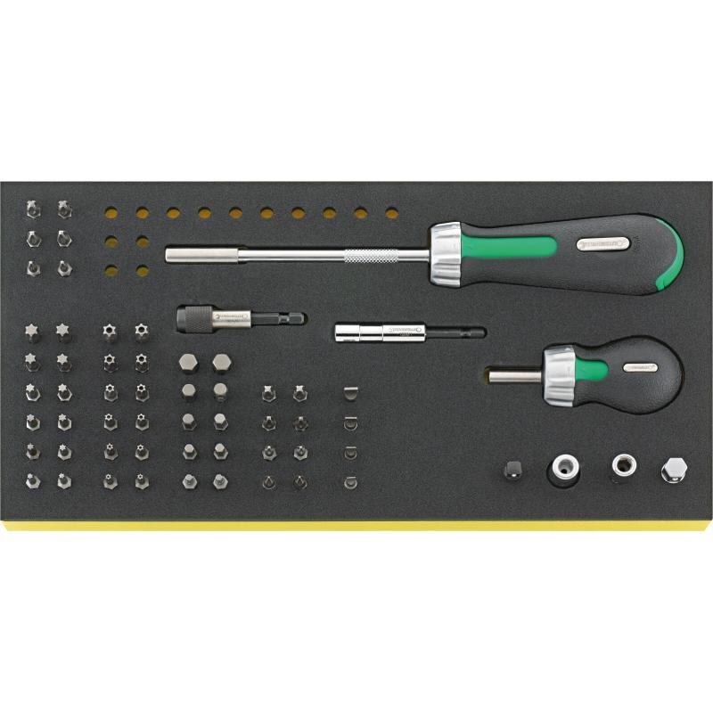 Stahlwille 96838773 TCS 4008/8/52 1/4" Drive TCS, 60 Pcs