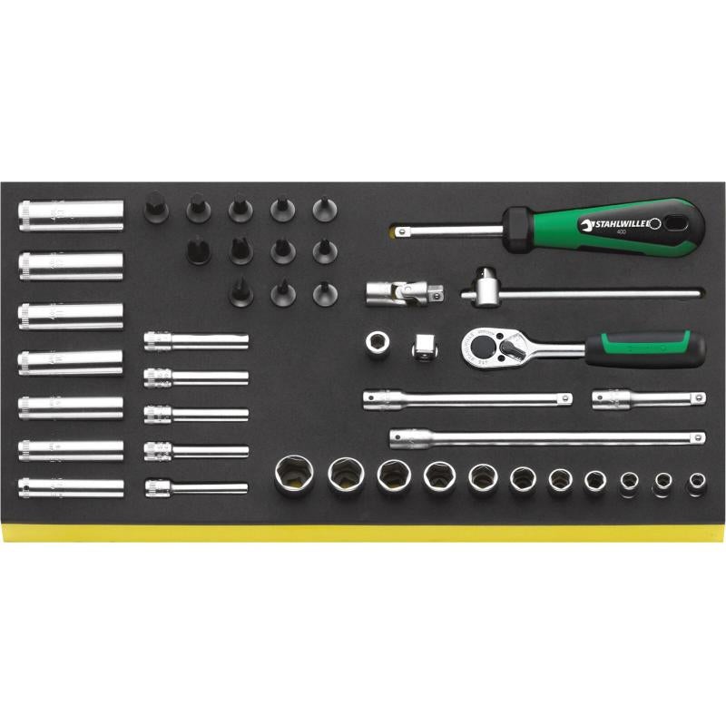 Stahlwille 96830601 TCS 40/35/9 1/4" Drive tools in TCS inlay