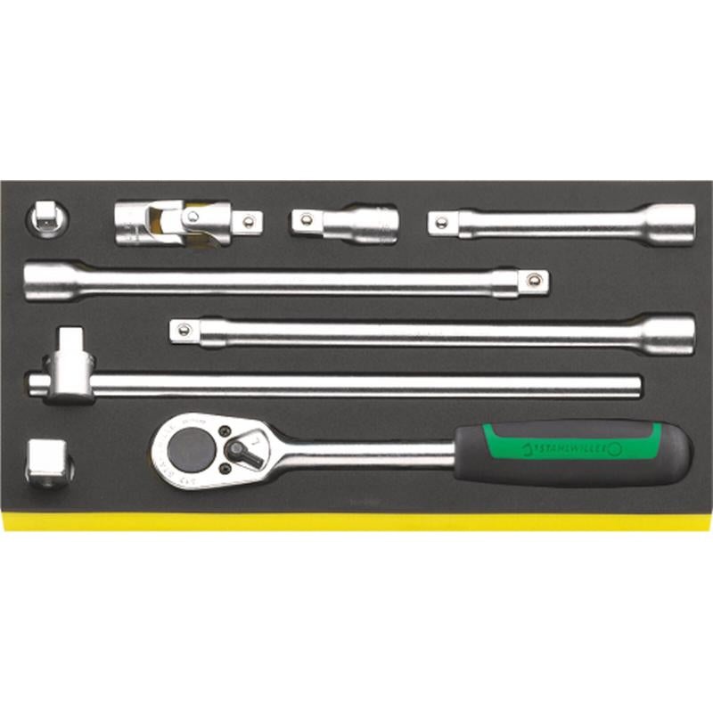 Stahlwille 96830603 TCS 1/2-512/9 1/2" Drive tools in TCS inlay