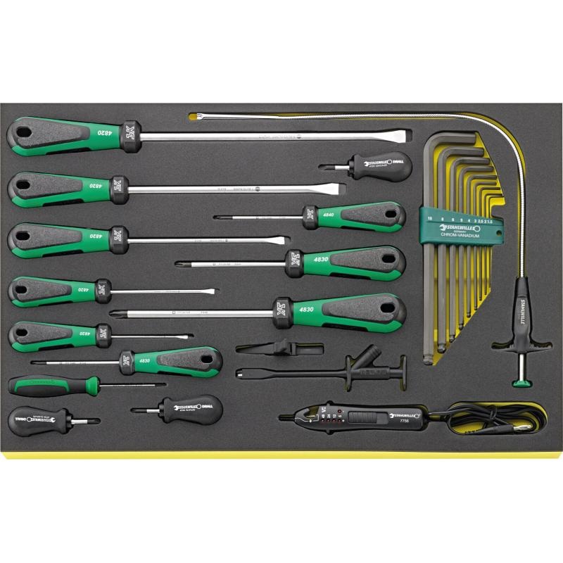 Stahlwille 96830706 TCS 4724/4840+10767 DRALL set of screwdrivers 24 pcs