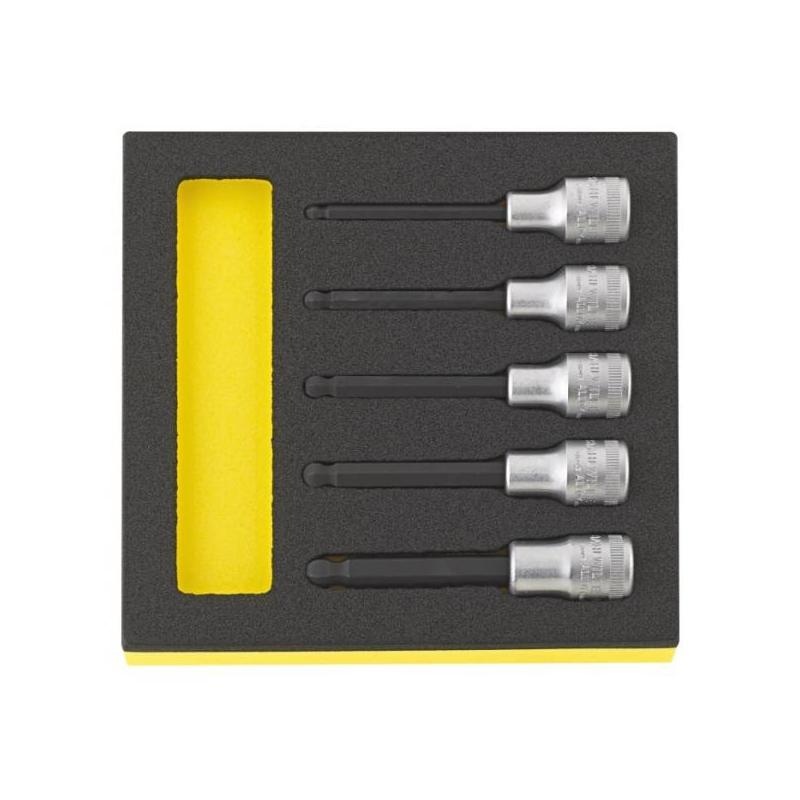 stahlwille 96838116 TCS 54KK/5 Socket Wrench Set 1/2" Drive 5 PCS.