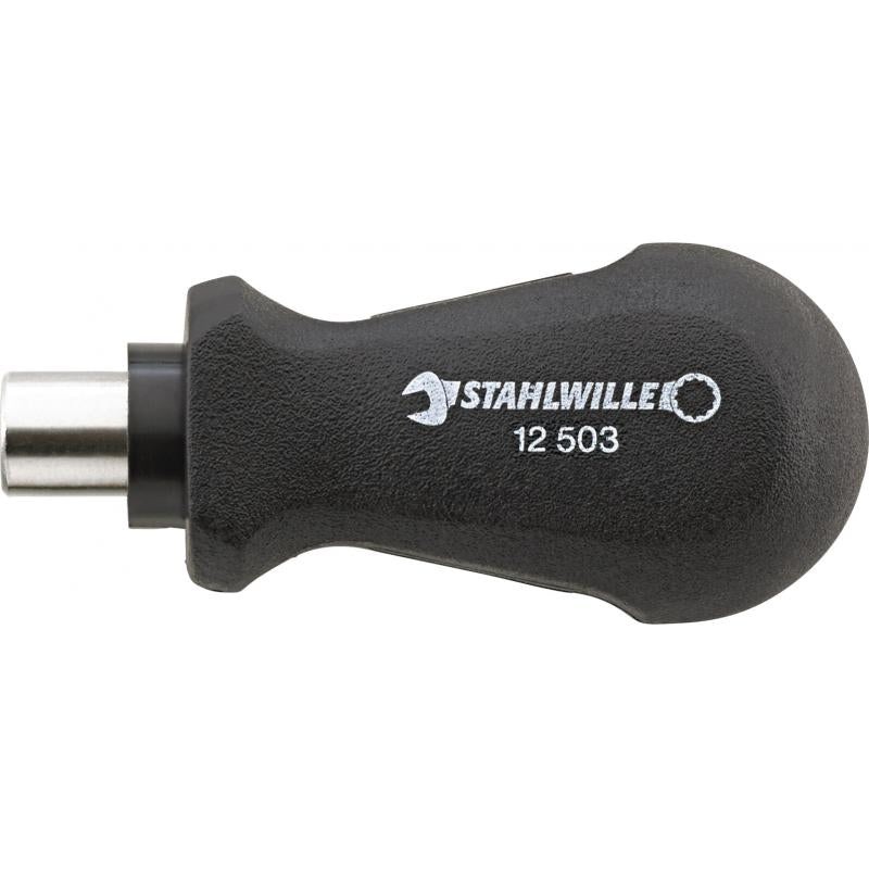 Stahlwille 18110016 12503 Stubby 1/4" Bit Holder - Magnetic