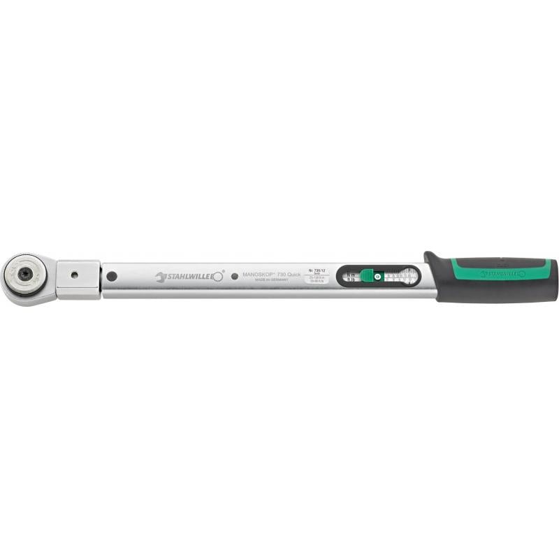 Stahlwille 96504012 730R/12 MANOSKOP 1/2" Drive torque wrench