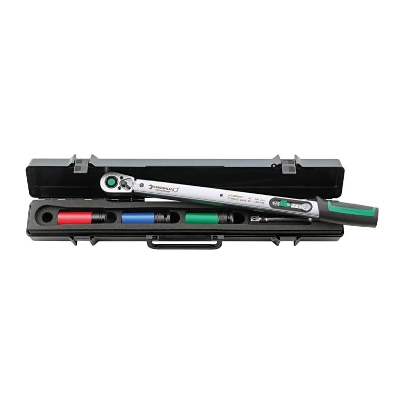 Stahlwille 96507214 721QR/20/3/1 Torque Wrench Set, 1/2" Drive