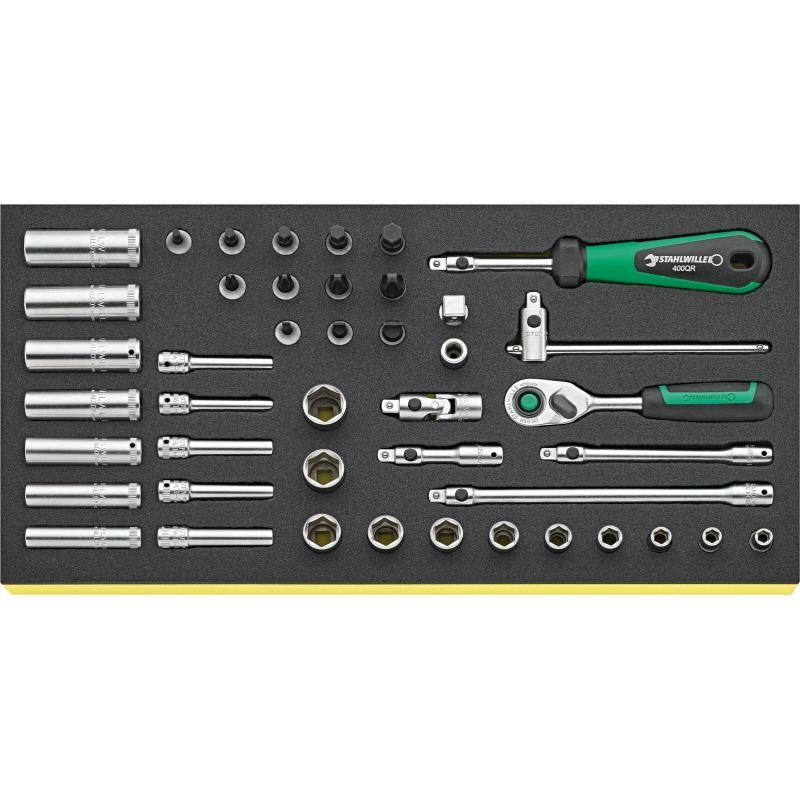 Stahlwille 96830366 Tool set 1/4" Drive No.TCS 40/35/9 QR 44-pcs.