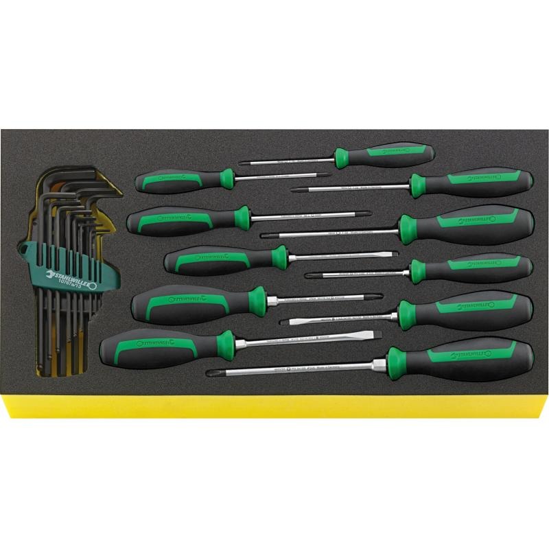 Stahlwille 96830126 TCS WT 4622-4650-1 DRALL+ set of screwdrivers