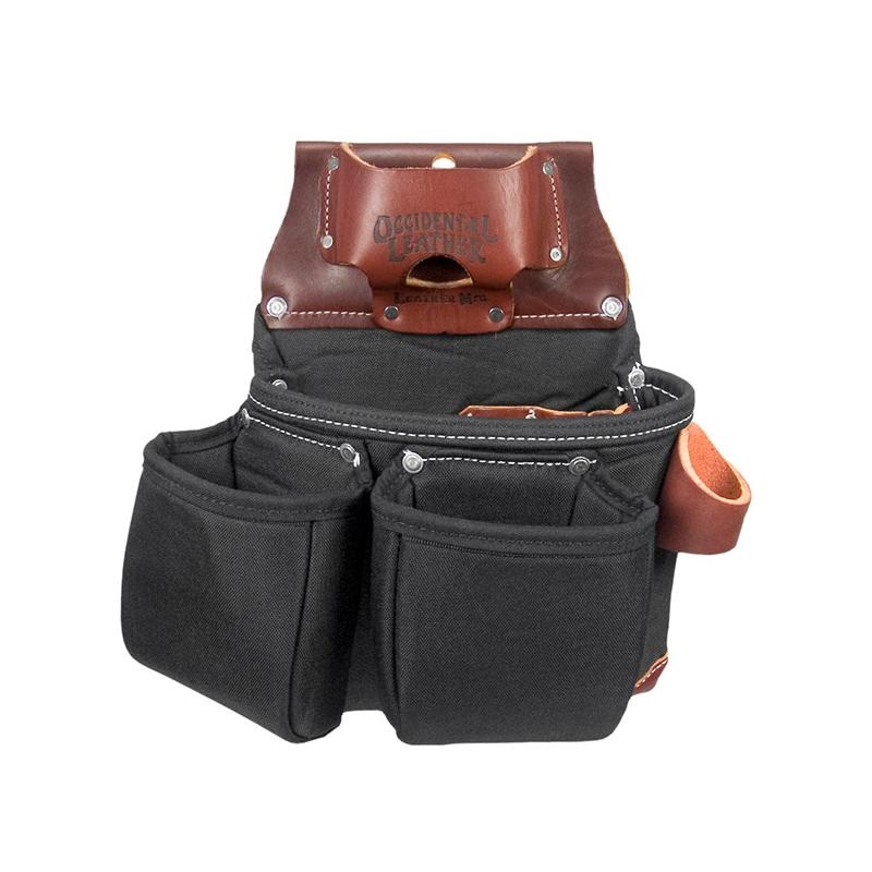 Occidental Leather B8018DB OxyLights 3 Pouch Tool Bag - Black