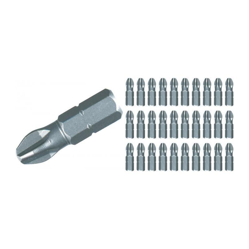 Wiha Tools 72521 Phillips Contractor Insert Bit #1 x 25mm - 30 Piece