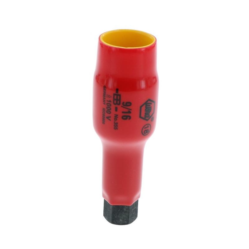 Wiha Tools 31840 Insulated Hex Socket 1/2" Drive 9/16"